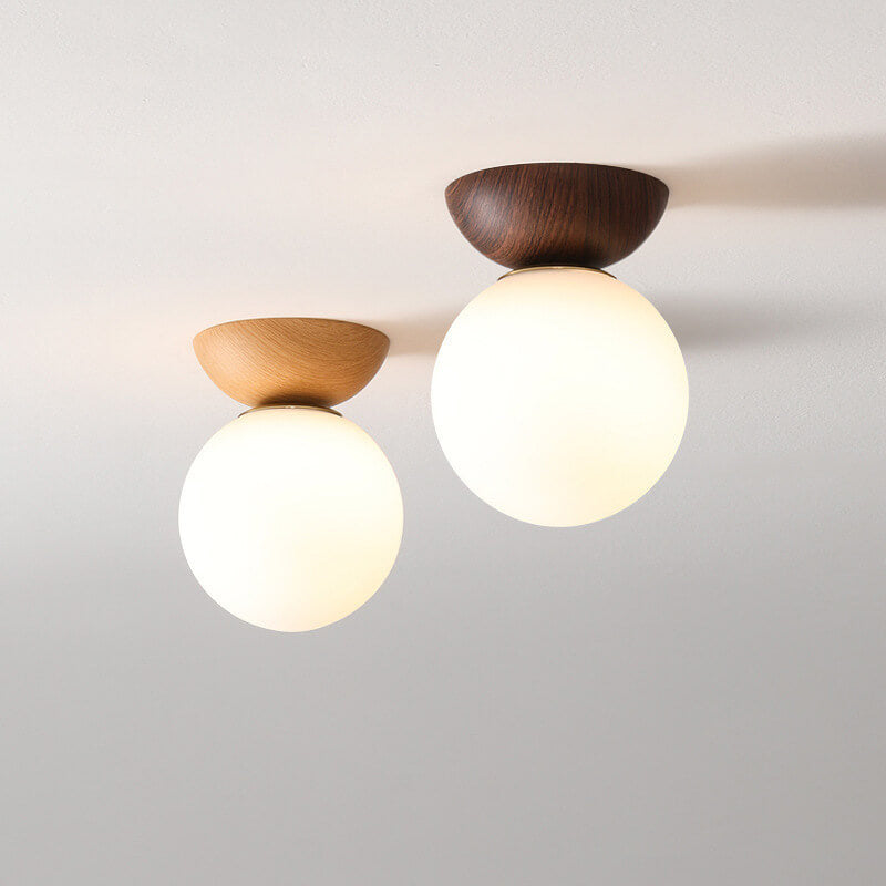 Japanese Style LED Ceiling Lamp with Adjustable Color Temperature - Elegant Ceiling Light Fixture for Dining Room and Living Spaces