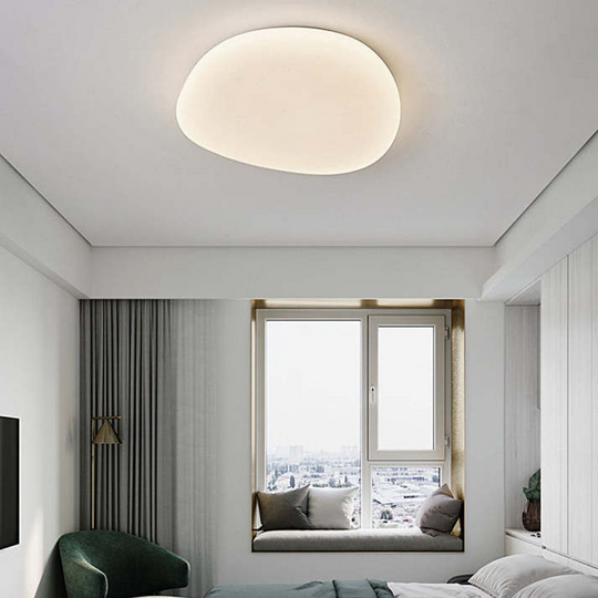 Contemporary LED Flush Mount Ceiling Light, Energy-Efficient Modern Design for Cozy Ambiance, Multiple Sizes Available