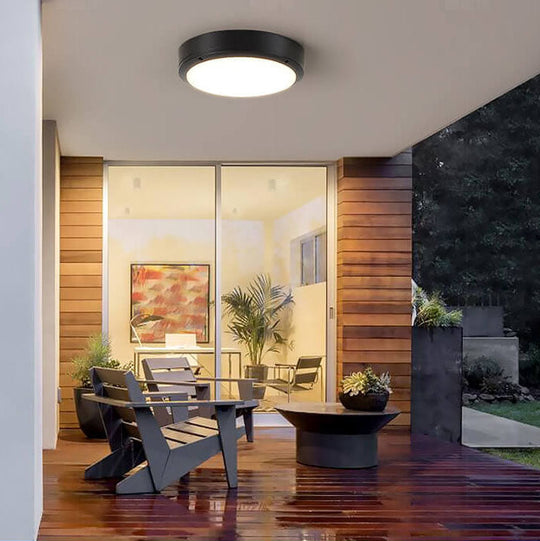 Waterproof Round LED Ceiling Light for Outdoor Use – Easy Installation, Modern Design, Available in 12W, 15W, 20W Options