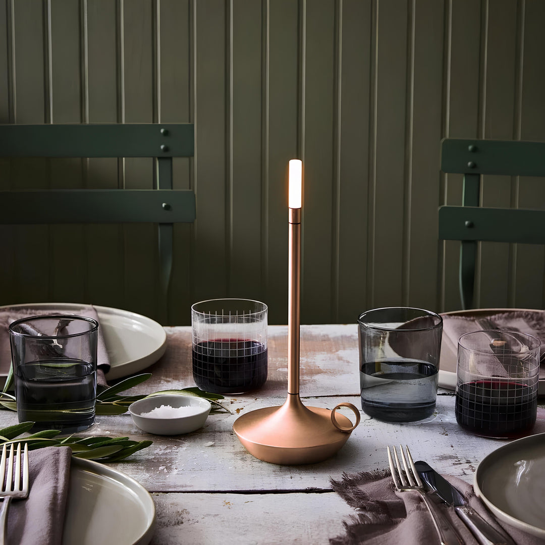 Nordic Candlestick Light | Long Battery Life | Easily Adjustable | Lightweight and Portable