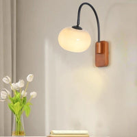 Bauhaus Persimmon Glass Wall Lamp – Modern & Stylish Lighting