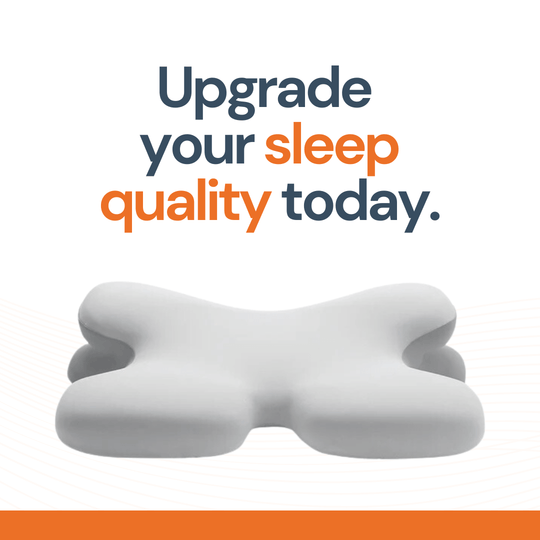 "Ergonomic Cervical Pillow for Neck Pain Relief – For better Sleep & Posture"
