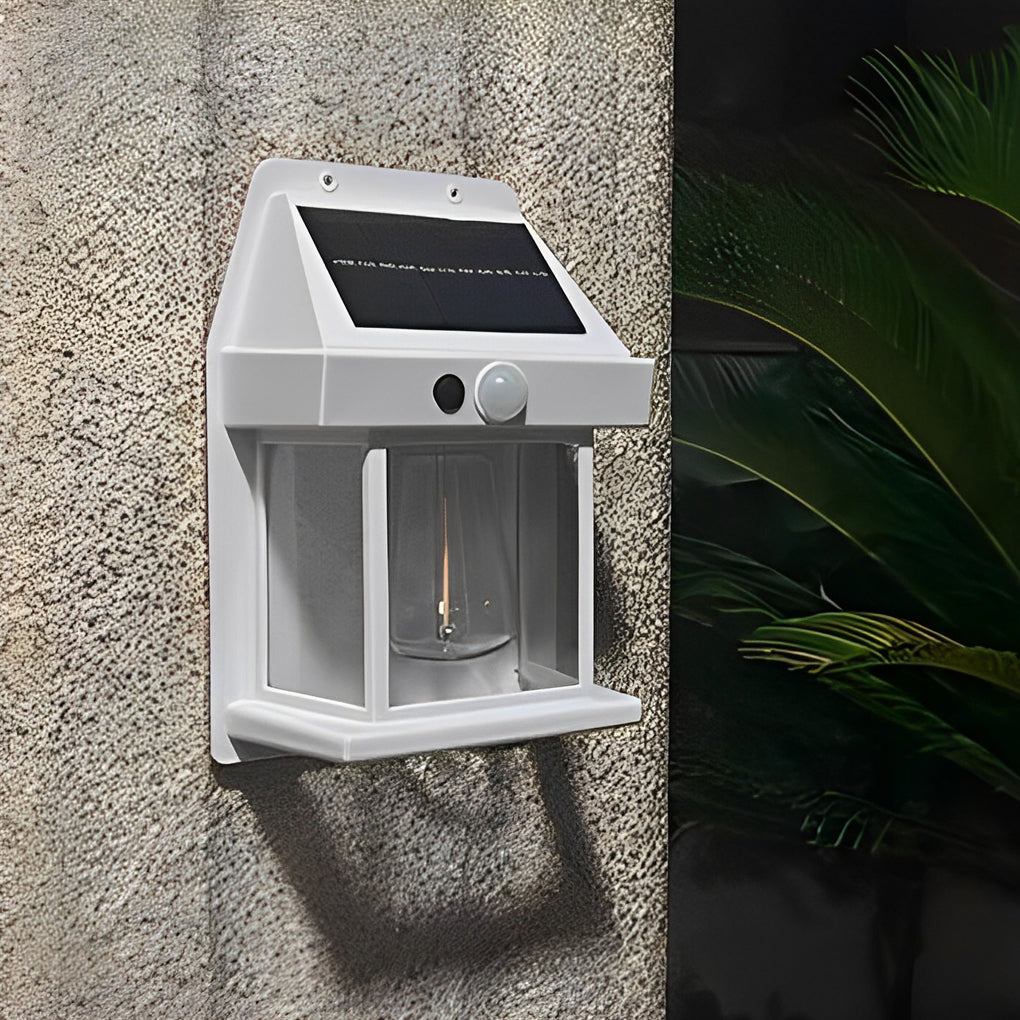 Variant image for Solar Outdoor Wall Lantern with Motion Sensor – Eco-Friendly Dusk to Dawn Lighting for Gardens and Porches-7