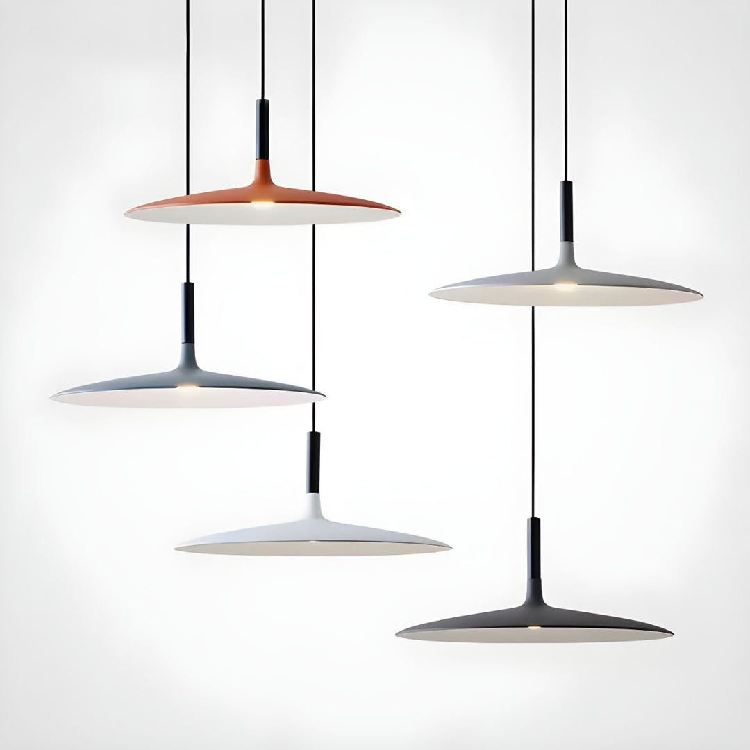 Industrial Black Pendant Lamp – Adjustable Height Metal Shade with Dimmable LED for Kitchen and Modern Hanging Lighting