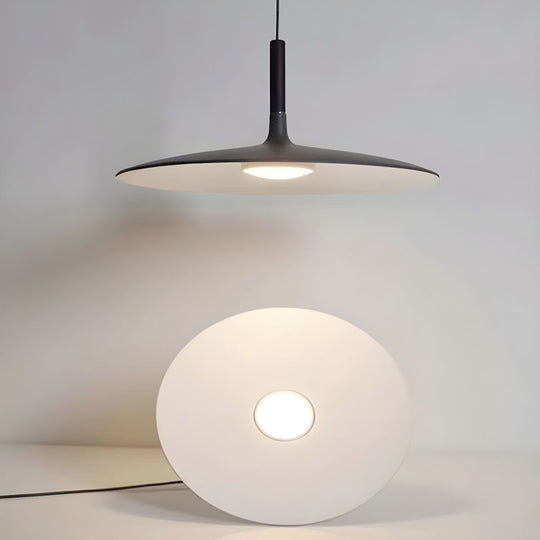 Industrial Black Pendant Lamp – Adjustable Height Metal Shade with Dimmable LED for Kitchen and Modern Hanging Lighting