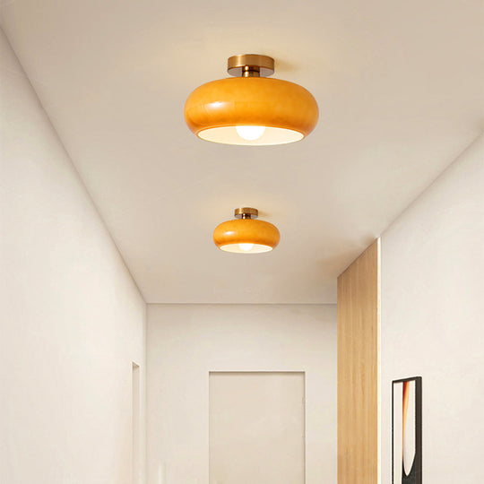 Elegant Vintage Round Glass Ceiling Lights
