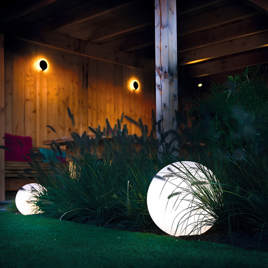 Spherical Garden Light | Remote Controlled | Weather resistant | Durable battery | Versatile and Portable