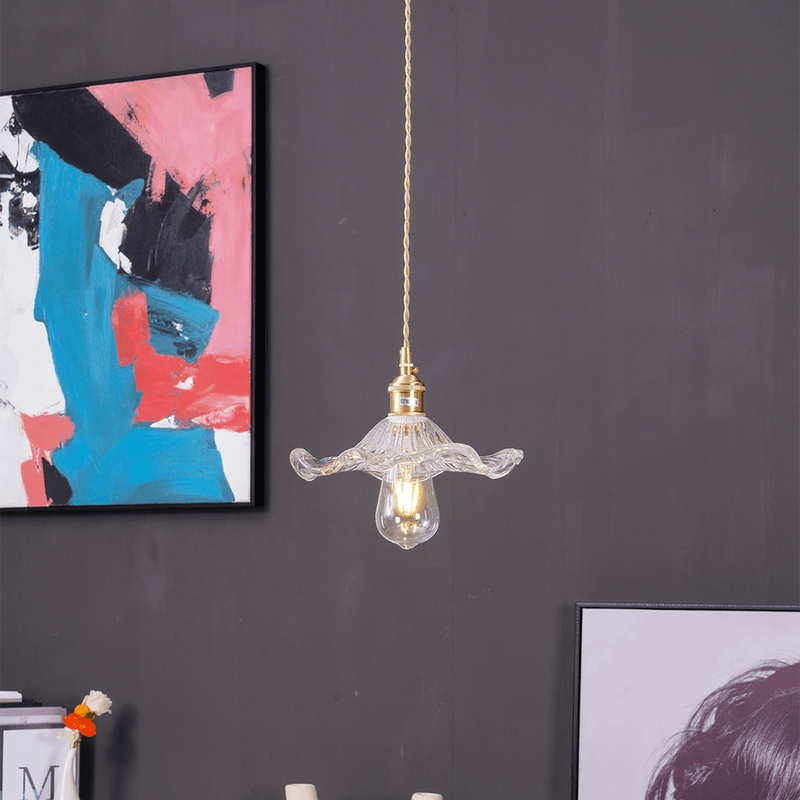 Elegant Hibiscus Flower Pendant Lamp – Stylish & Modern Lighting Decor