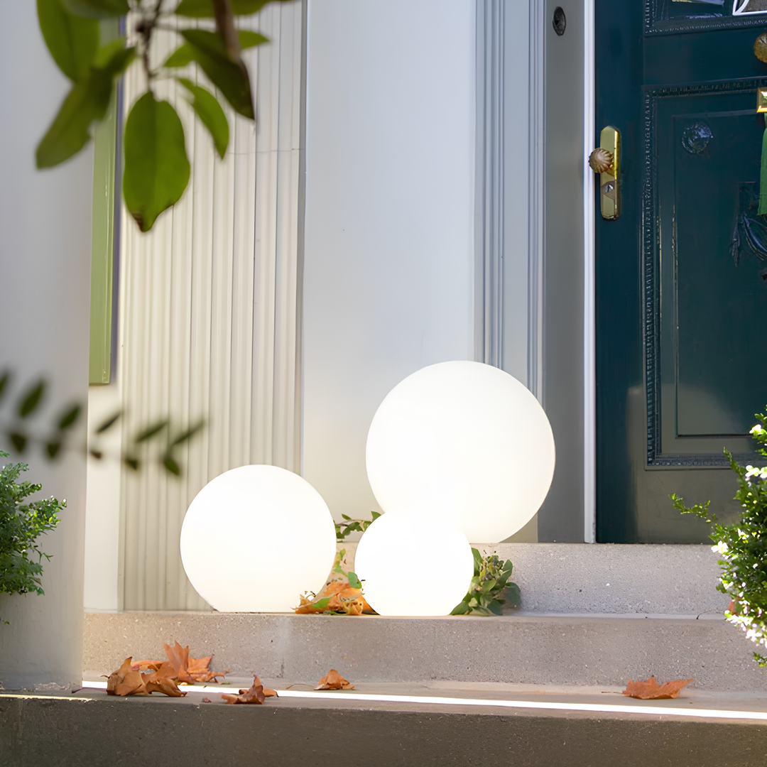 Spherical Garden Light | Remote Controlled | Weather resistant | Durable battery | Versatile and Portable