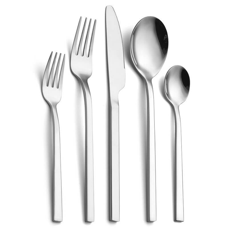 Variant image for 30-Piece Flatware Set for 6 – Premium Stainless Steel Cutlery Set in Gold, Black, Silver, and Rose Gold, Dishwasher Safe-5