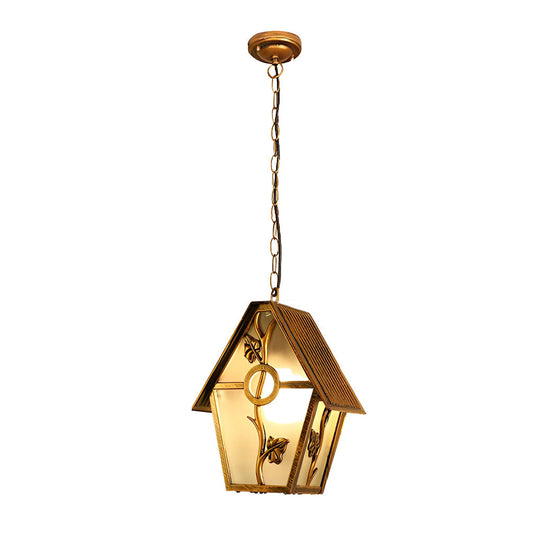 Variant image for Modern Waterproof Outdoor Chandelier Light – Adjustable Hanging Chain, Durable Aluminum with Glass Lampshade for Exterior Use-3