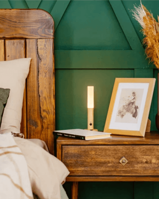 Elvar - Rechargeable Wooden Sconce