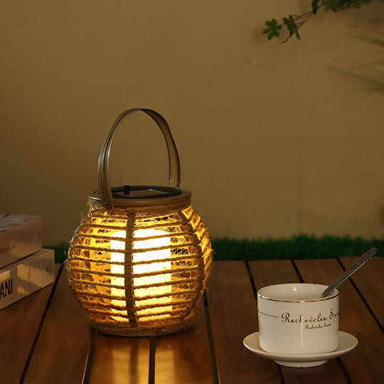 Solar Lanterns for Outdoor Use – Waterproof LED Garden Lantern Lights, Portable and Durable for Patios and Events
