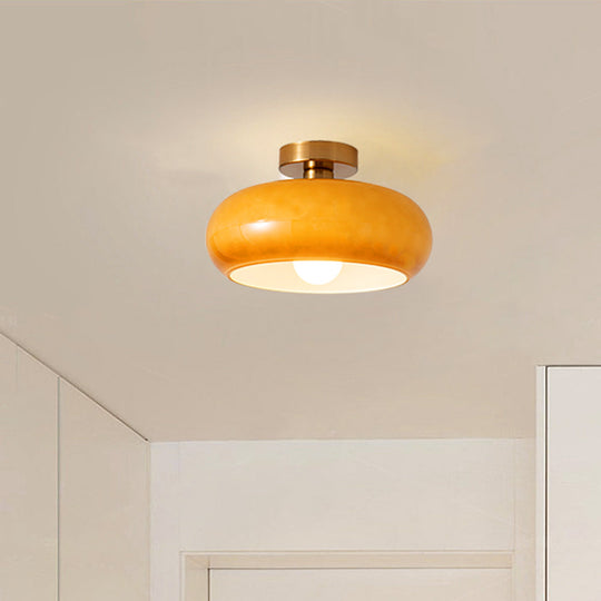 Elegant Vintage Round Glass Ceiling Lights