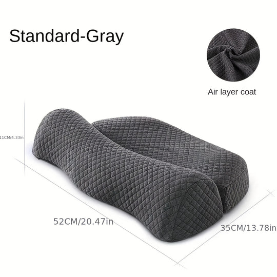 Ergonomic Neck Pillow, Contemporary Style, Adjustable Cervical Support for Shoulder & Cervical Pain Relief