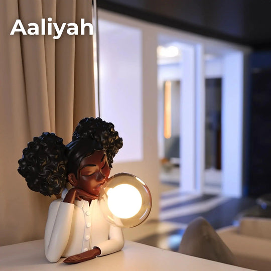 Variant image for Colorful LED Table Lamp Collection – Modern Cultural Design for Living Room and Bedroom Illumination-3