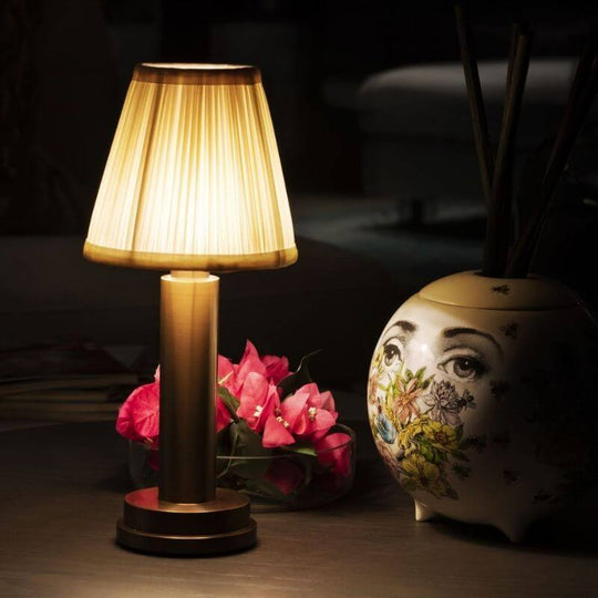 LED Wireless Metal Table Lamp - Modern, Portable, Energy-Efficient Lighting