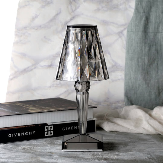 Variant image for Elegant Crystal Table Lamp with Touch-Sensitive Control – Rechargeable Cordless Nightstand or Desk Lamp for Versatile Lighting-2