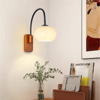 Bauhaus Persimmon Glass Wall Lamp – Modern & Stylish Lighting