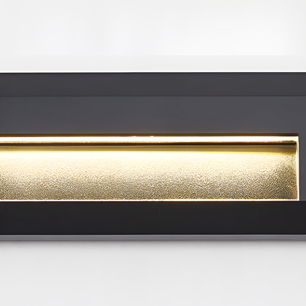 Modern Outdoor Step Lights for Concrete - Waterproof LED Wall-Mounted Stair Lights, Durable Aluminum, Warm White Illumination