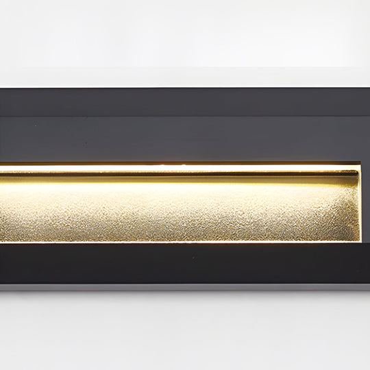 Modern Outdoor Step Lights for Concrete - Waterproof LED Wall-Mounted Stair Lights, Durable Aluminum, Warm White Illumination