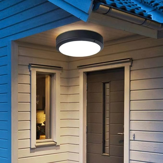 Variant image for Waterproof Round LED Ceiling Light for Outdoor Use – Easy Installation, Modern Design, Available in 12W, 15W, 20W Options-2