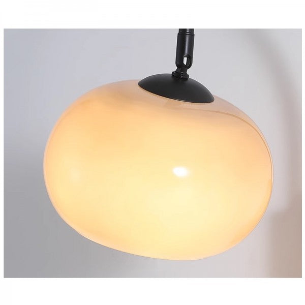 Bauhaus Persimmon Glass Wall Lamp – Modern & Stylish Lighting