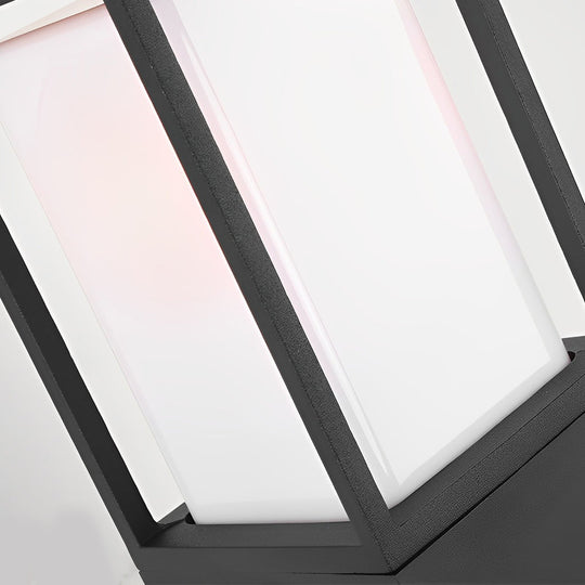 Elegant Black Aluminum Path Light, 31.49 Inch Outdoor Walkway Lighting, Waterproof with Warm White Glow