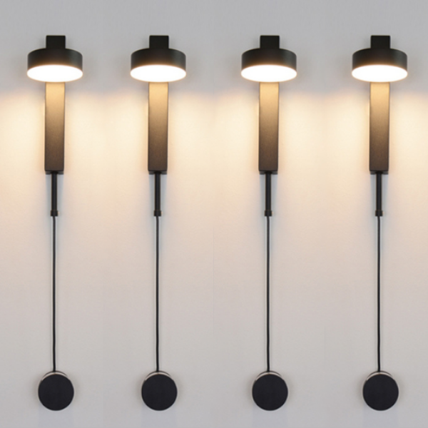 Variant image for Gold Wall Lamp with Dimmer Switch – Elegant Wall Sconce Light for Home Decor and Ambient Illumination-8
