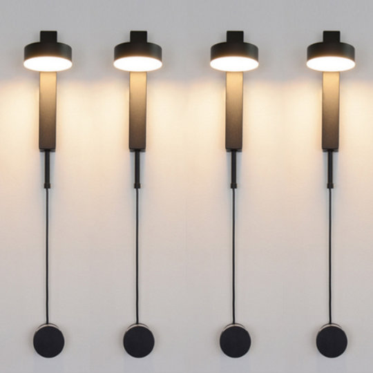 Variant image for Gold Wall Lamp with Dimmer Switch – Elegant Wall Sconce Light for Home Decor and Ambient Illumination-8