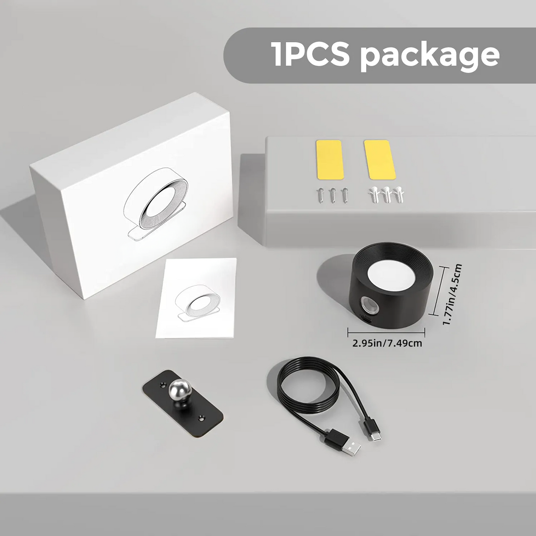 Easy-to-Stick Cordless Rechargable Wall Light
