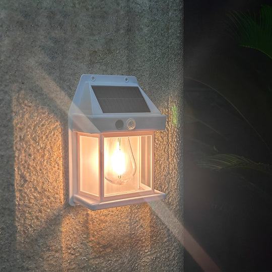 Variant image for Solar Outdoor Wall Lantern with Motion Sensor – Eco-Friendly Dusk to Dawn Lighting for Gardens and Porches-6