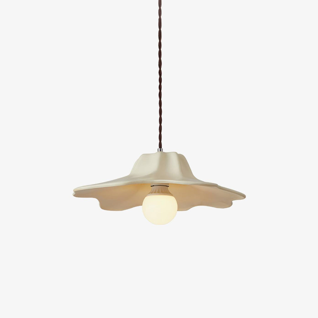 Unique Alien Pendant Lamp – Organic Design Ceiling Light Fixture, Metal and Resin Hanging Lights for Indoor Use