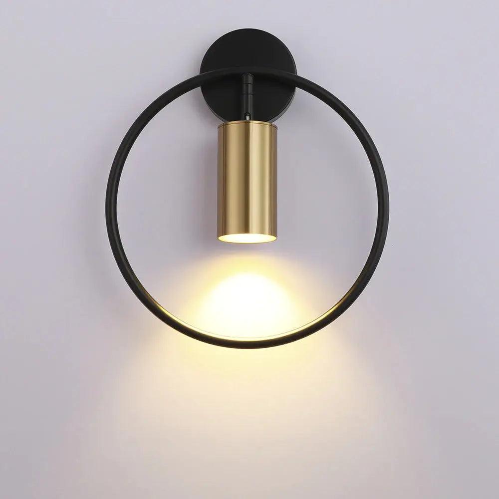 Variant image for Post Modern Wall Sconce with Elegant Design - Black and Gold Finish Options for Stylish Home Decor-1