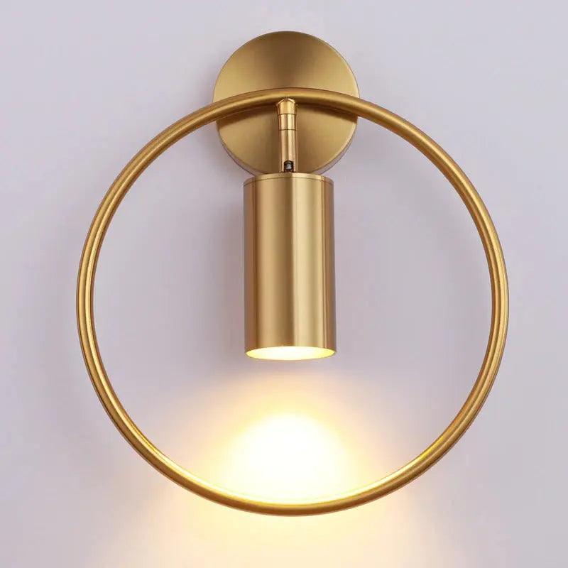 Post Modern Wall Sconce with Elegant Design - Black and Gold Finish Options for Stylish Home Decor