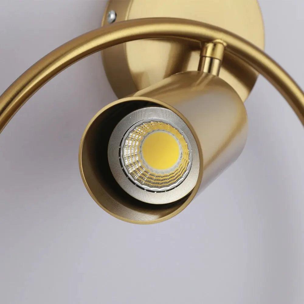 Post Modern Wall Sconce with Elegant Design - Black and Gold Finish Options for Stylish Home Decor
