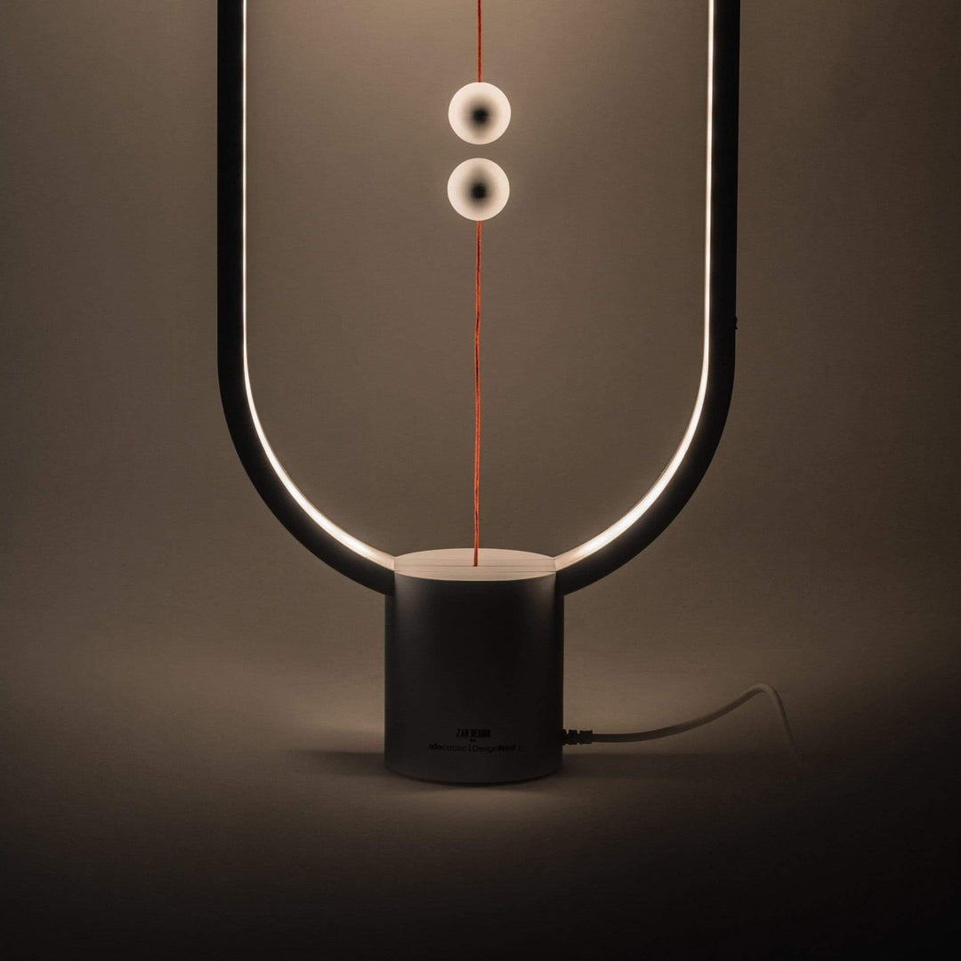 Magnetic LED Desk Lamp with Adjustable Brightness – Rechargeable Table Lamp for Home and Office