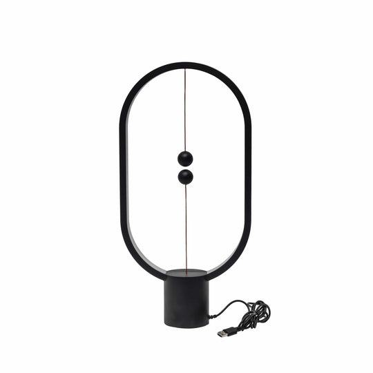 Magnetic LED Desk Lamp with Adjustable Brightness – Rechargeable Table Lamp for Home and Office
