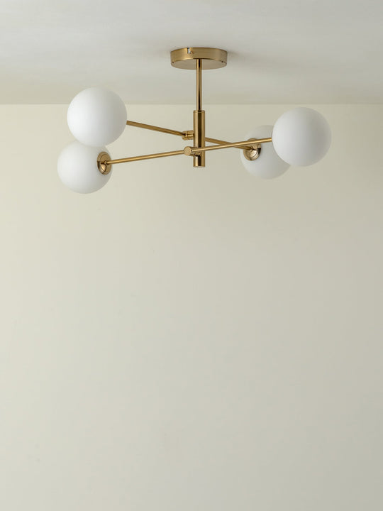 Aulier 4-Light Pendant – Modern Lighting Fixture for Living Room & Dining Room
