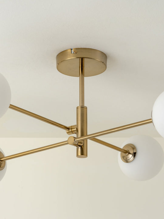 Aulier 4-Light Pendant – Modern Lighting Fixture for Living Room & Dining Room