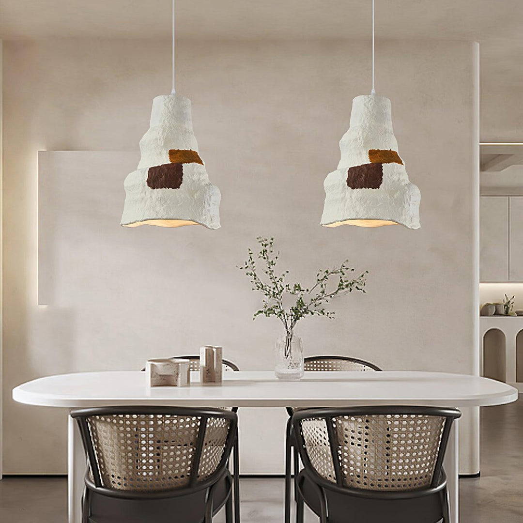 Modern Pendant Lamp – Lightweight Metal and Resin Fixture for Kitchen Pendant Lighting and Stylish Hanging Lights