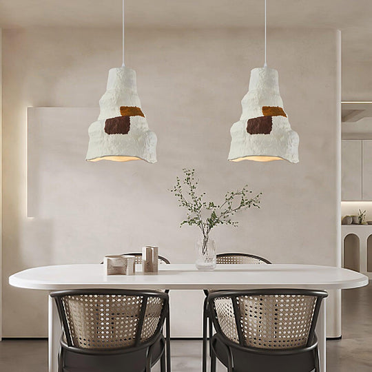 Modern Pendant Lamp – Lightweight Metal and Resin Fixture for Kitchen Pendant Lighting and Stylish Hanging Lights