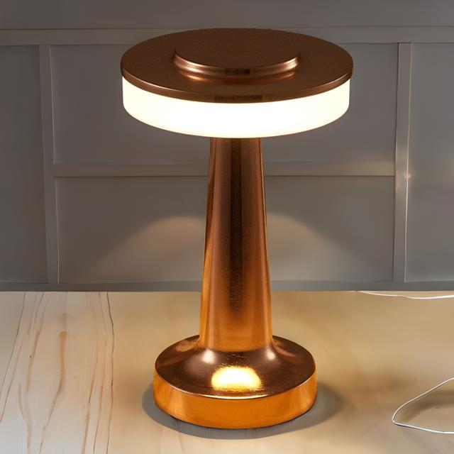 Portable Touch Sensor LED Lamp – Dimmable Brightness, Rechargeable Battery, Cordless Design for Indoor and Outdoor Use