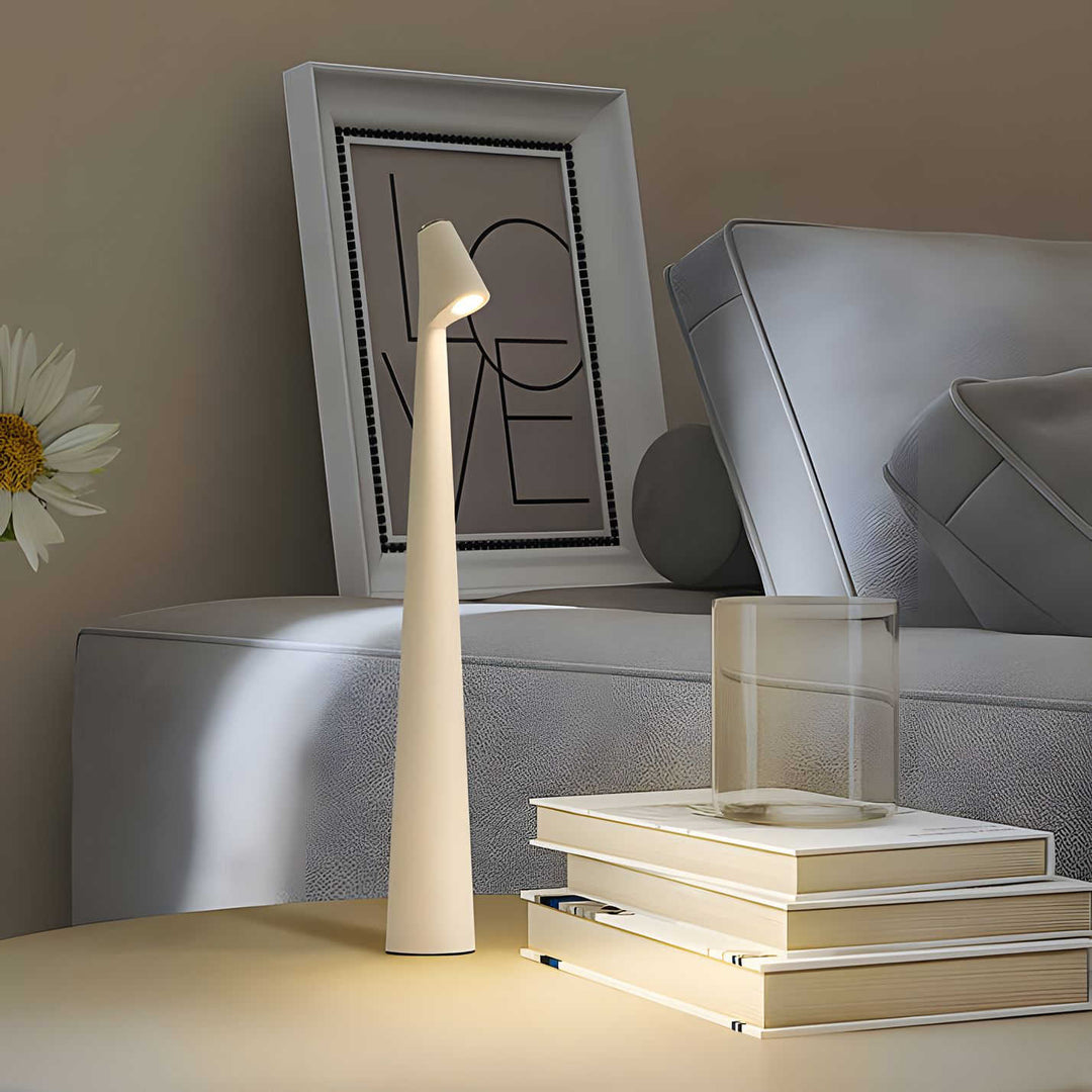 SleekLuxe Cordless LED Table Lamp – Dimmable, Rechargeable & Modern Lighting