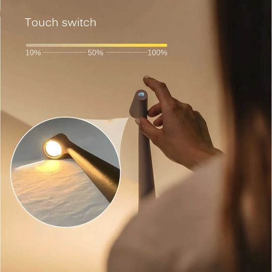 SleekLuxe Cordless LED Table Lamp – Dimmable, Rechargeable & Modern Lighting