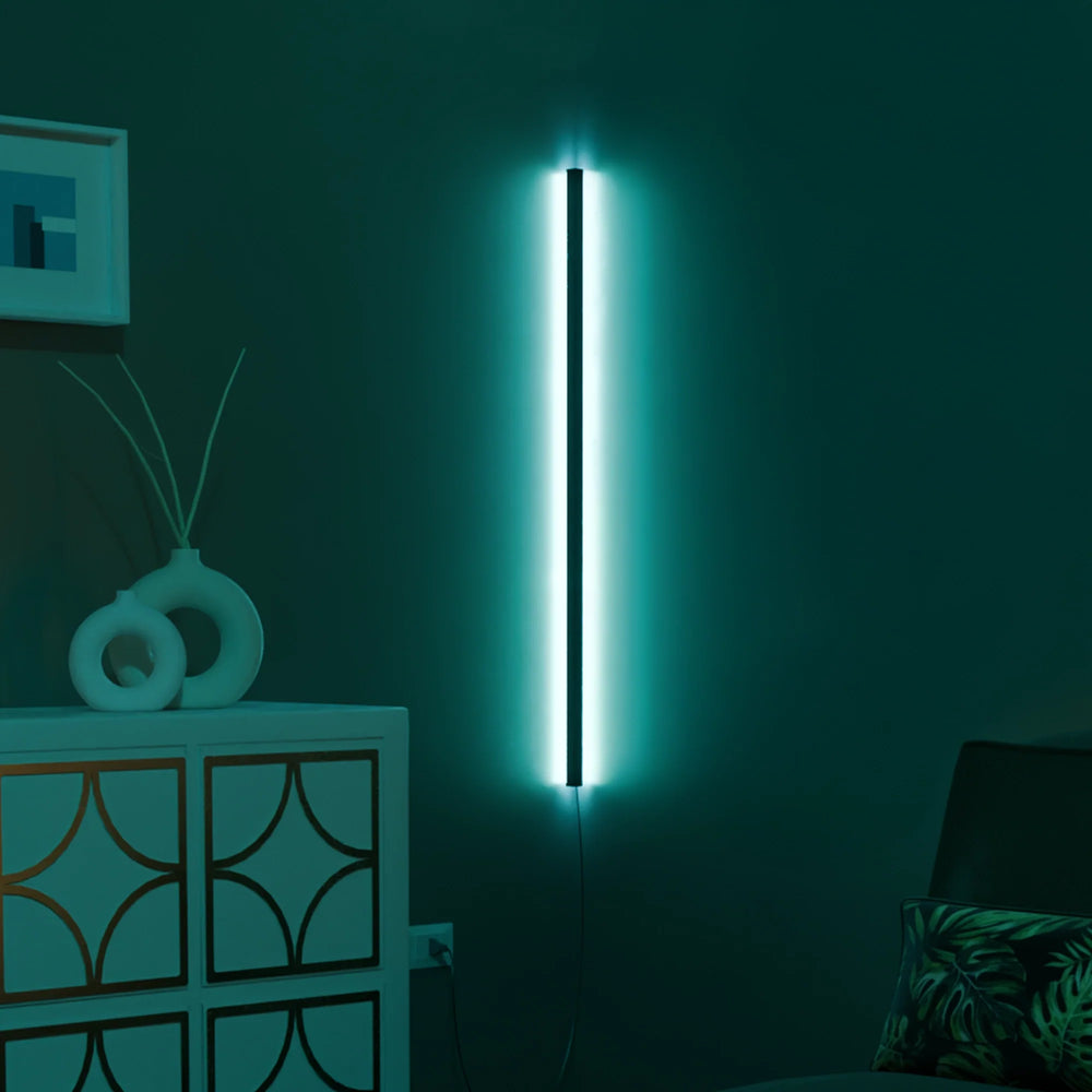 Smart LED Wall Sconce Lighting with 1 Million Colors and Remote Control – Modern Nordic Design for Home and Office