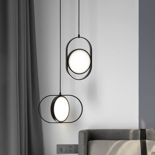 Adjustable LED Pendant Light – Modern Kitchen Hanging Lights with Customizable Angles and Multiple Sizes