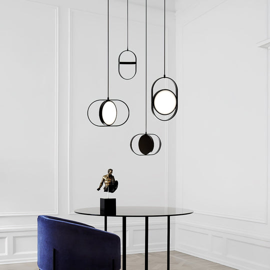 Adjustable LED Pendant Light – Modern Kitchen Hanging Lights with Customizable Angles and Multiple Sizes