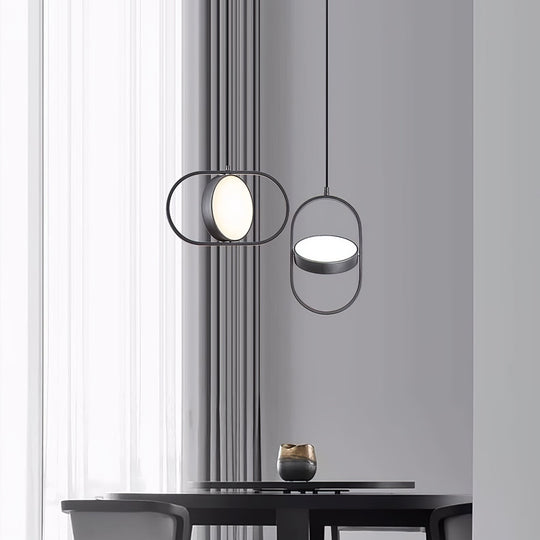 Adjustable LED Pendant Light – Modern Kitchen Hanging Lights with Customizable Angles and Multiple Sizes