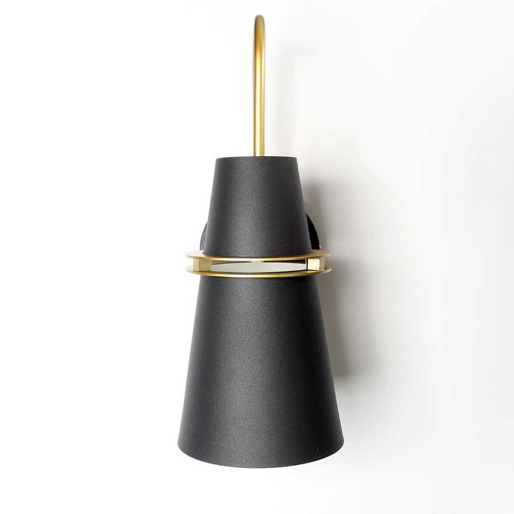 Modern Nordic Wall Lamp - Minimalist Hardwired Sconce Lighting in Black, White, and Blue for Elegant Home Décor